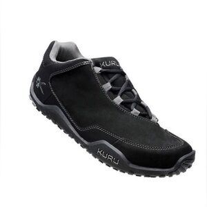 Kuru Chicane Footwear Leather Black Athletic Lace Sneakers Shoes 12